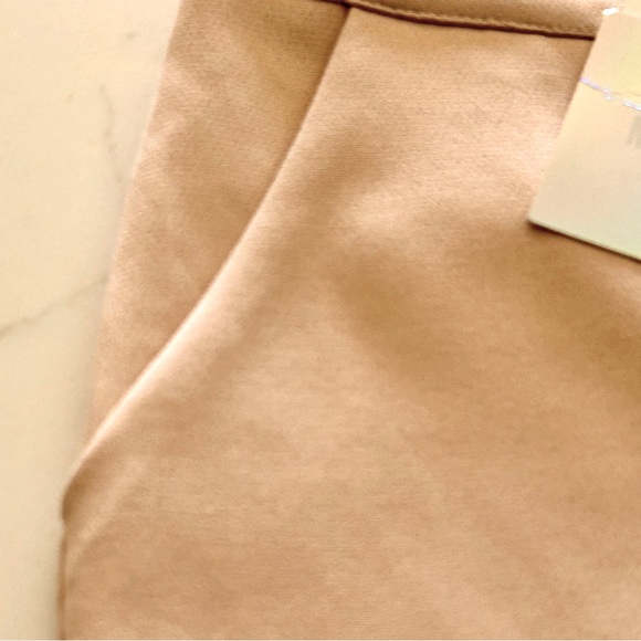 🌸2 for $40 NWT Misguided crepe High Waist Trouser Pink Blush Size M 8 Pants - Picture 4 of 17